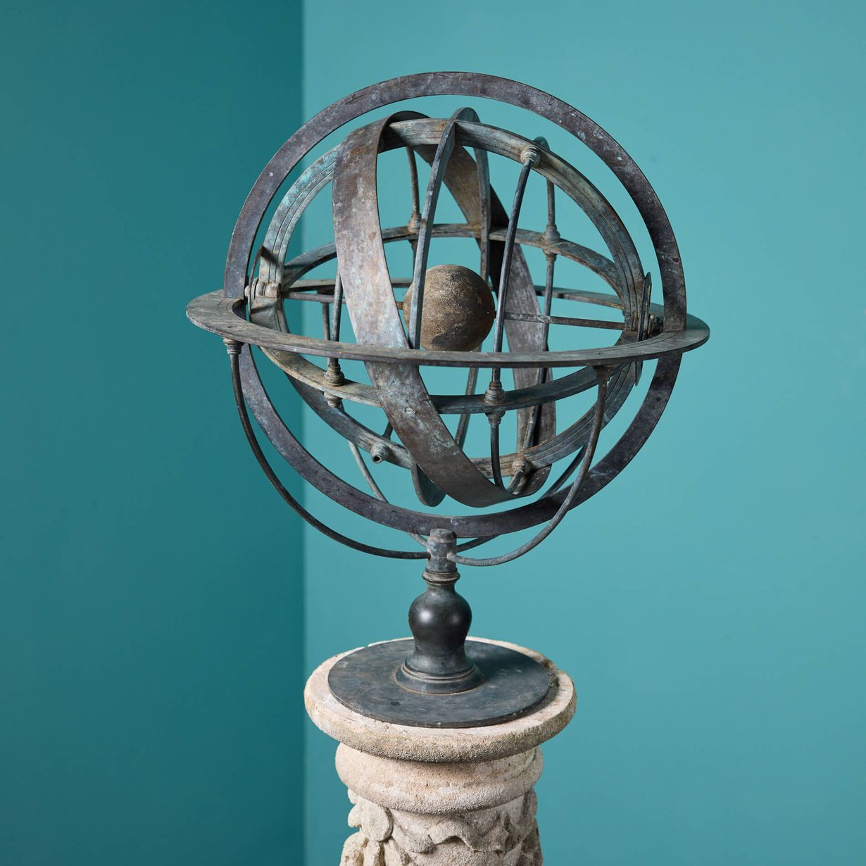 Bronze Armillary Sundial