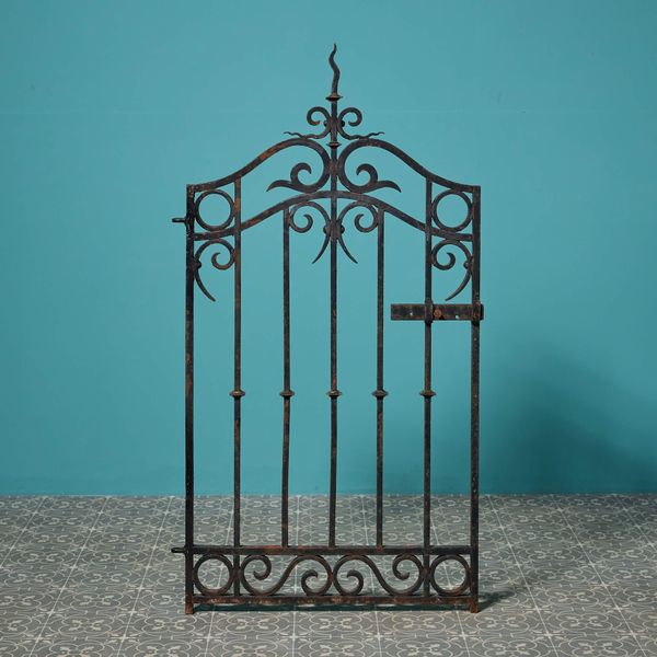 Reclaimed English Wrought Iron Pedestrian Gate