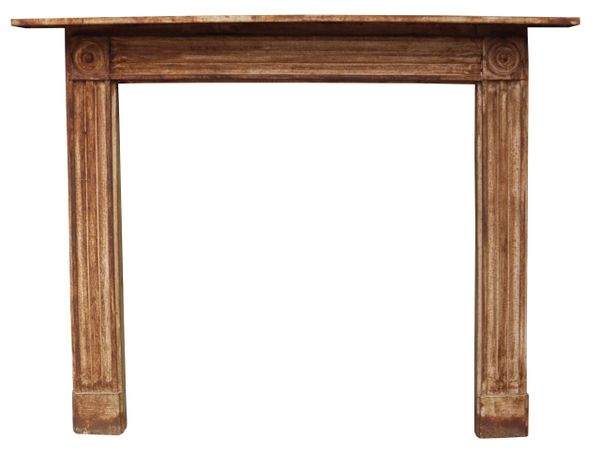 A Reclaimed Georgian Style Bullseye Fire Surround