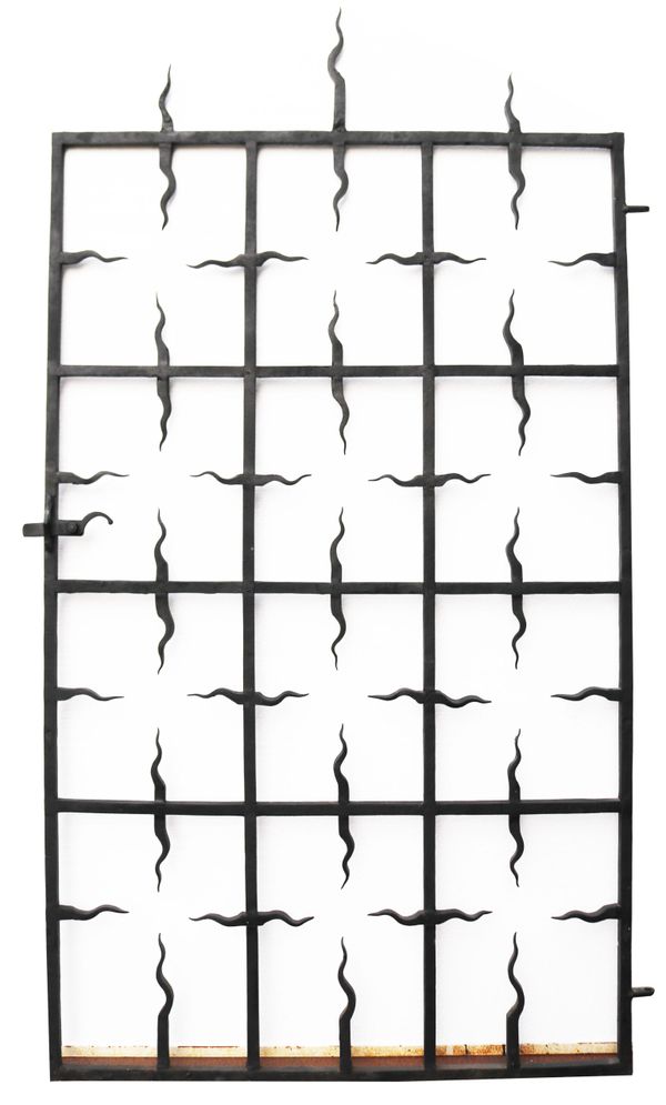 Tall Wrought Iron Antique Gate