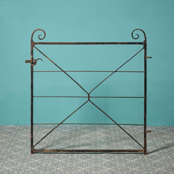 19th Century Wrought Iron Side Gate