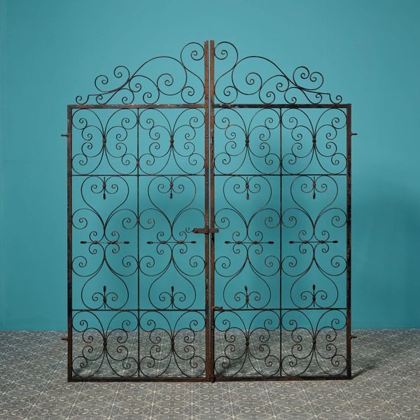 Reclaimed Victorian Style Metal Garden Gates