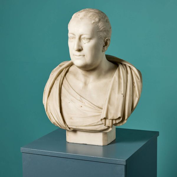 Marble Portrait Bust of Edward Willes by John Bacon