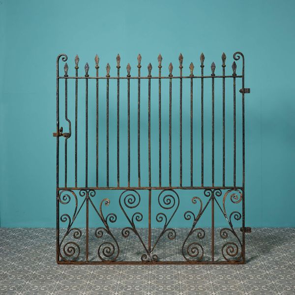 Original Victorian Wrought Iron Garden Gate