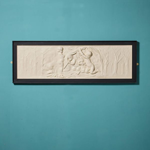 Neoclassical Style 20th Century Plaster Wall Plaque