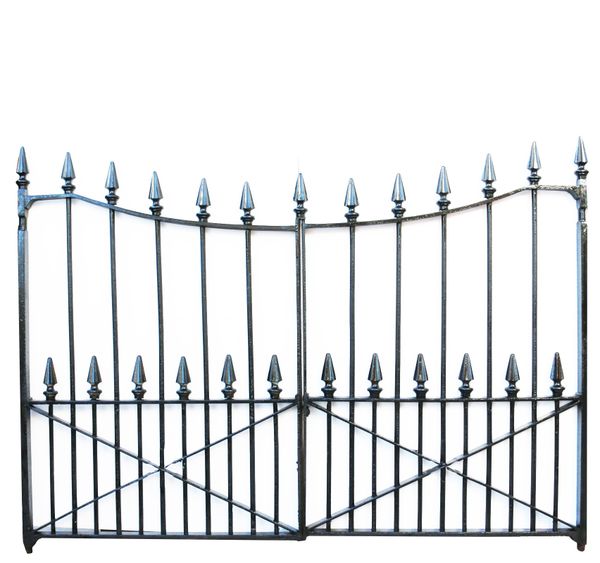 Set of Antique Victorian Wrought Iron Driveway Gates