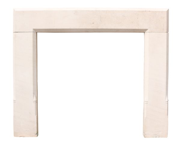 Antique Portland Stone Fireplace