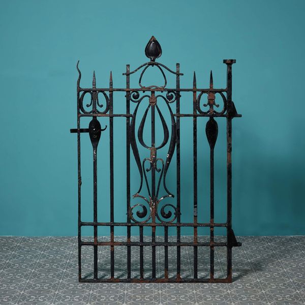 Antique English Art Nouveau Style Pedestrian Gate