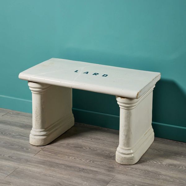 ‘Lard’ Antique Dairy Table