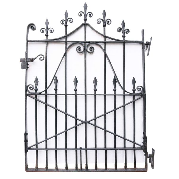 19th Century Georgian Wrought Iron Pedestrian Gate