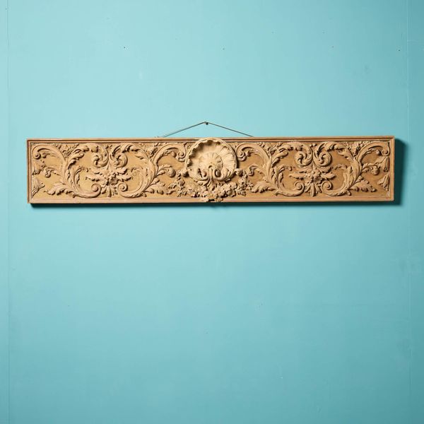 Carved Georgian Architectural Frieze Panel