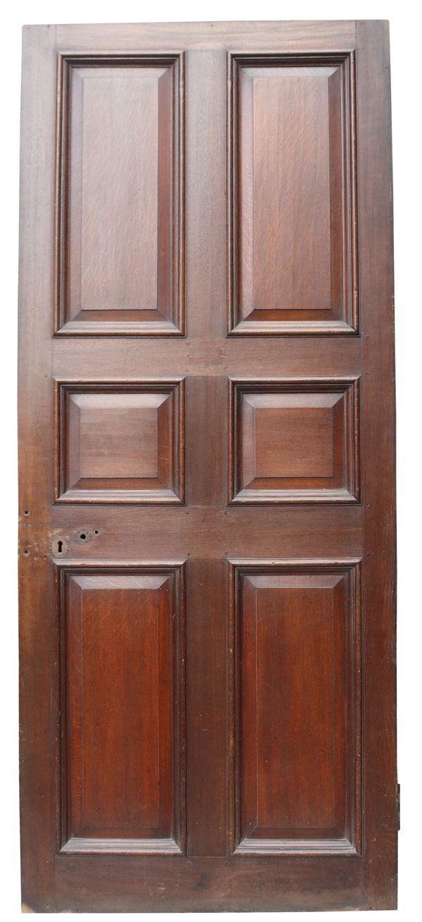 A Reclaimed English George III Oak Door