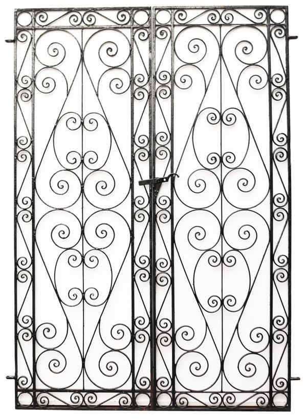 Set of Reclaimed Wrought Iron Garden Gates