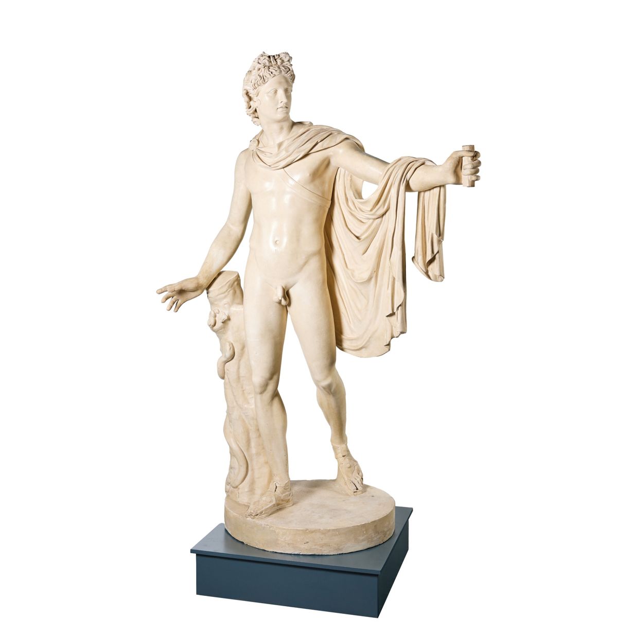 Full Size Plaster Cast Statue of ‘The Apollo Belvedere’