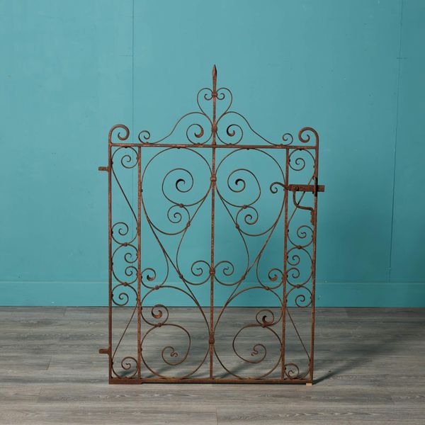 Reclaimed Edwardian Style Wrought Iron Side Gate