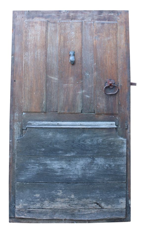 18th Century French Oak Exterior Door