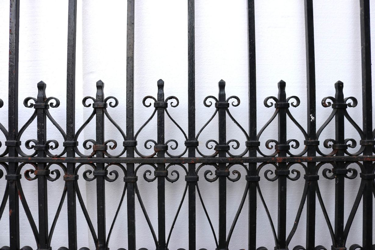 Set of Wrought Iron Driveway Gates