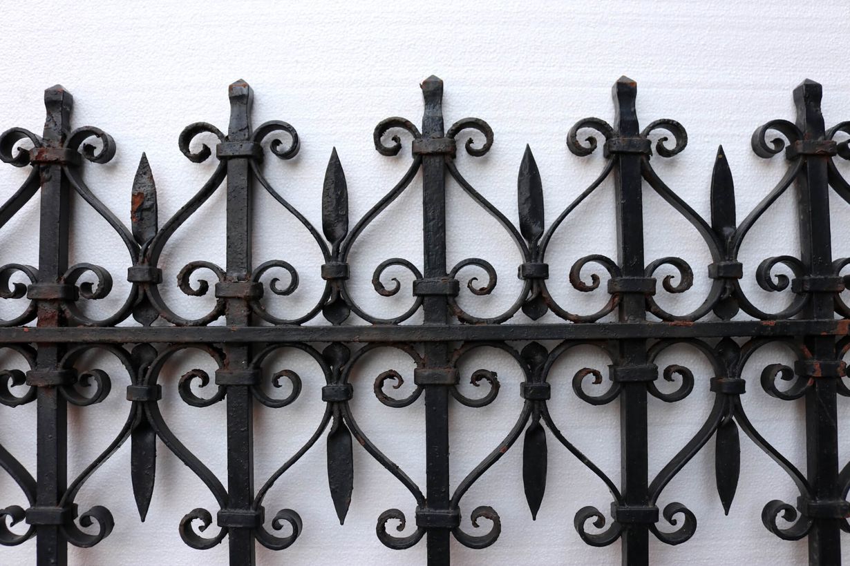 Set of Wrought Iron Driveway Gates