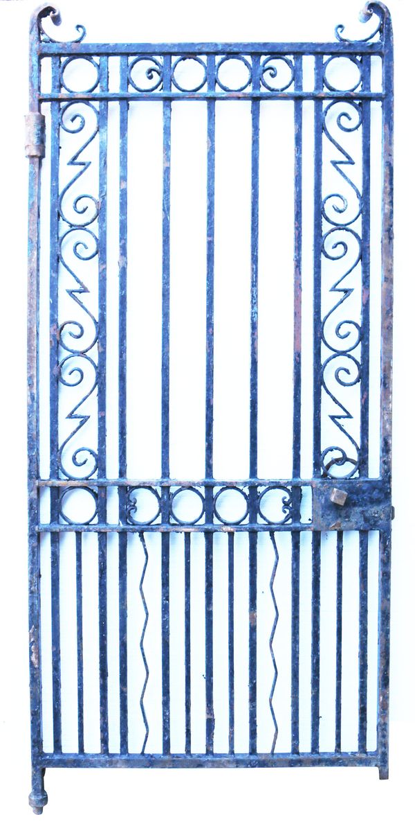 An Antique Wrought Iron Pedestrian Gate