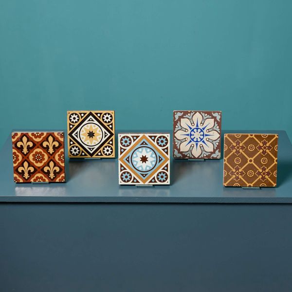 Collection of Reclaimed Encaustic Tiles