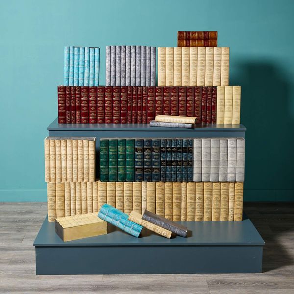 Large Collection of Faux Decorative Books