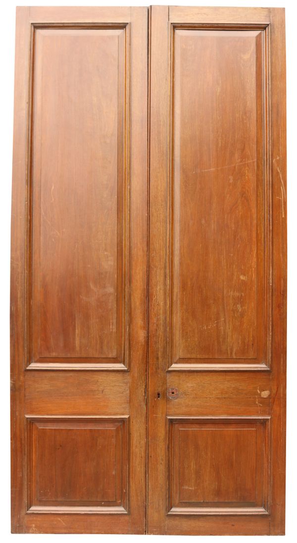 A Pair of Reclaimed Teak Double Doors