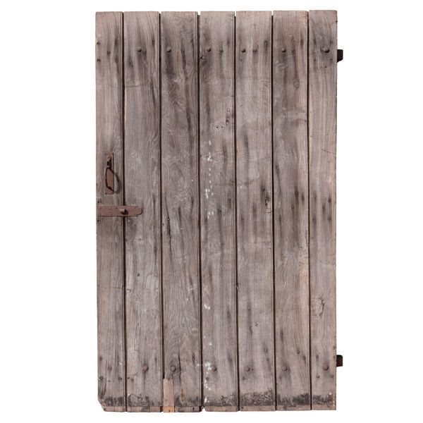 Old Reclaimed Rustic Elm Plank Door