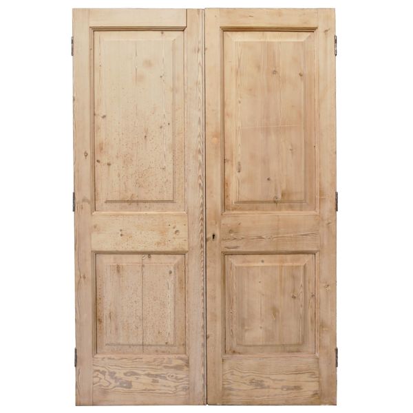 Reclaimed External Pine Double Doors