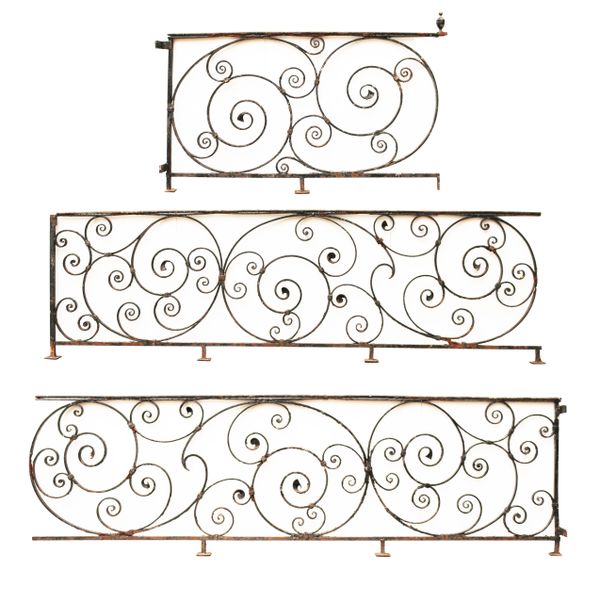 Antique Wrought Iron Railings