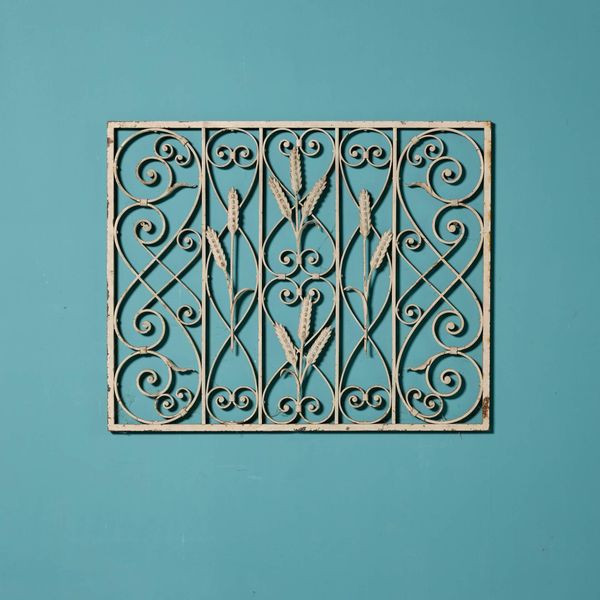 Reclaimed Victorian Wrought Iron Panel