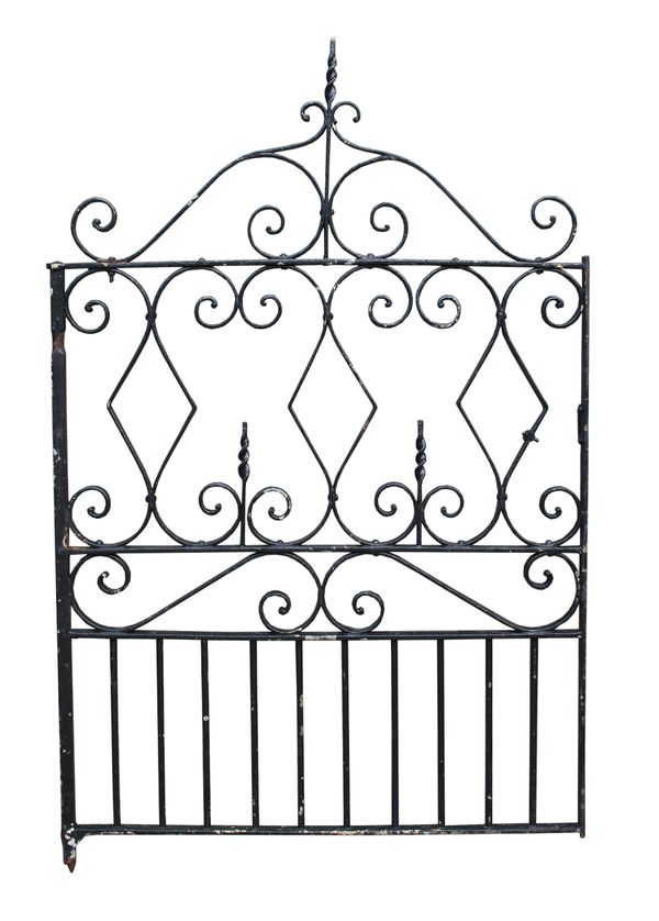 A Reclaimed Wrought Iron Pedestrian Gate