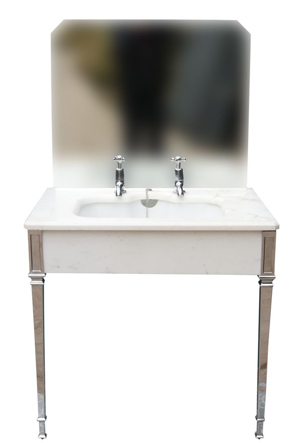 John Bolding Marble Sink with Stand