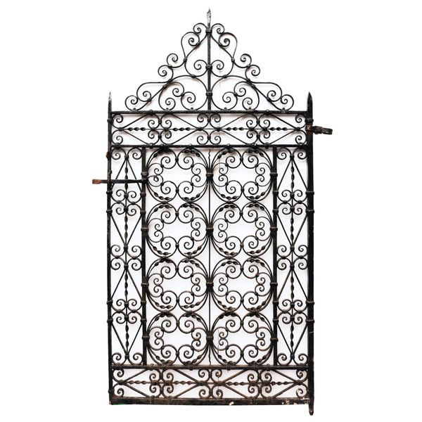 Large Ornate Wrought Iron Garden Gate