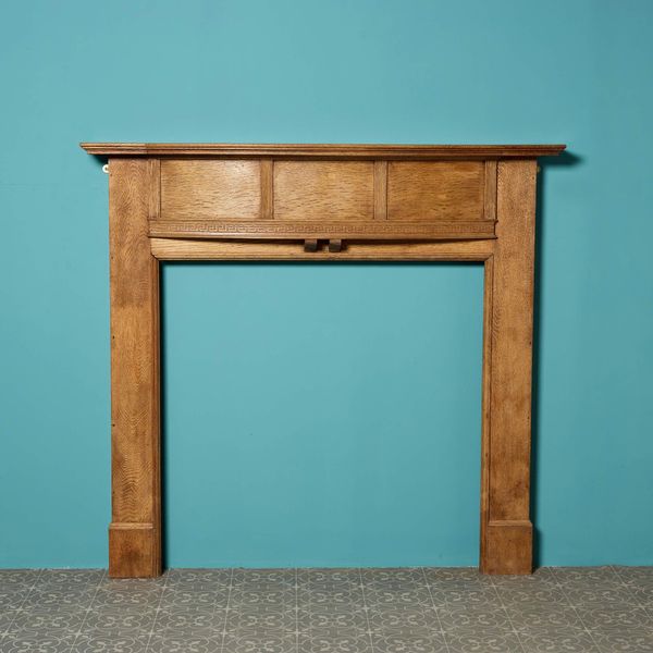 Antique 1920s Oak Fire Surround