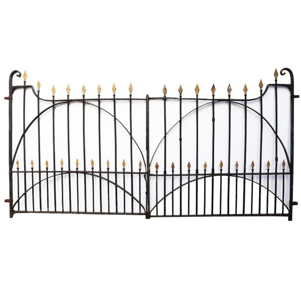 Set of Georgian Wrought Iron Driveway Gates 312.5 cm (10’2”)