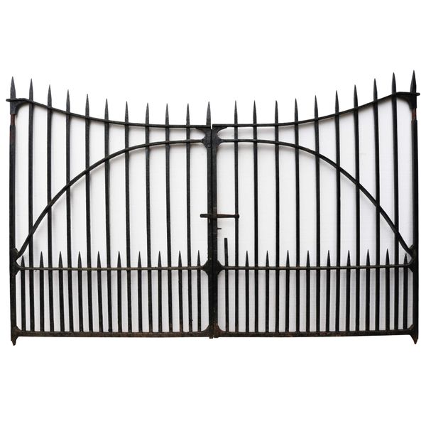 Heavy Duty Wrought Iron Driveway Gates 297 cm (9’7”)