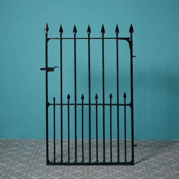 19th Century English Wrought Iron Side Gate