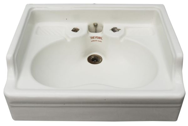 A Reclaimed Bathroom Sink or Basin 'The Pearl'