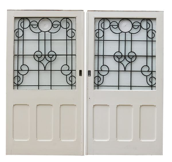 A Pair of Antique Glazed Dividing Doors