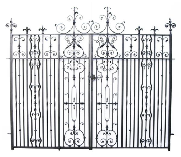 Set of Antique Georgian Wrought Iron Gates