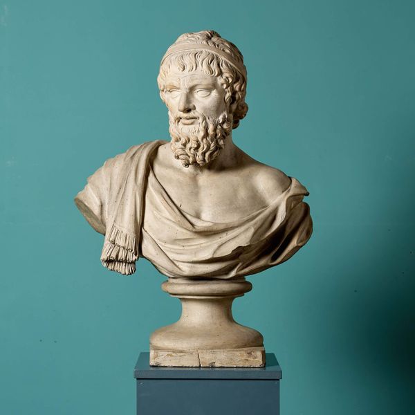 Grand Tour Terracotta Bust of Homer