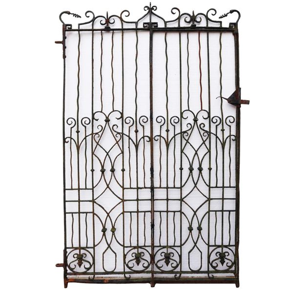 Antique Georgian Wrought Iron Pedestrian Gate