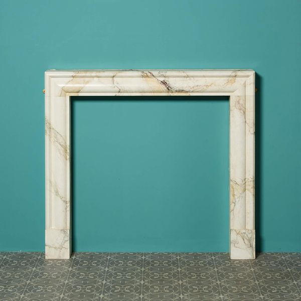 Bolection Style Marble Effect Fireplace