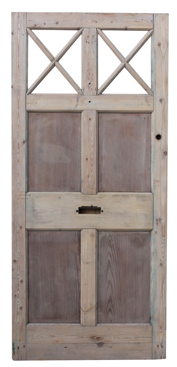 A Reclaimed Victorian Style Front Door