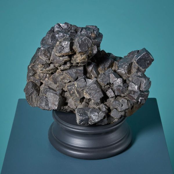 Large Cabinet English Galena Mineral Specimen