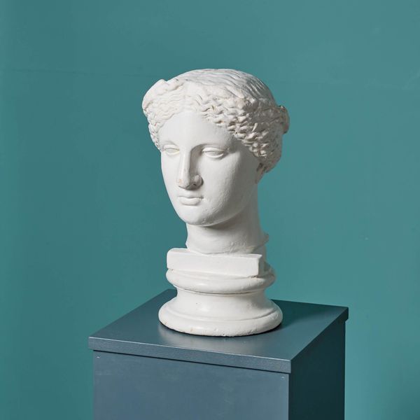 D. Brucciani (1815 – 1880) Antique Plaster Bust of Venus