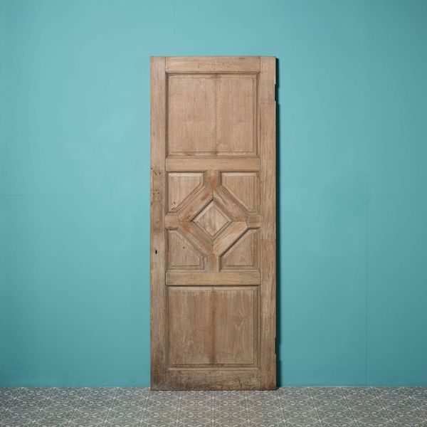 Reclaimed Mahogany Geometric Internal Door