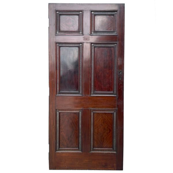 Georgian Style 6-panel Mahogany Internal Door