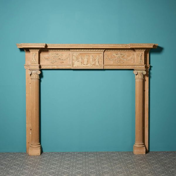 Impressive Large Scale Antique Georgian Fire Surround