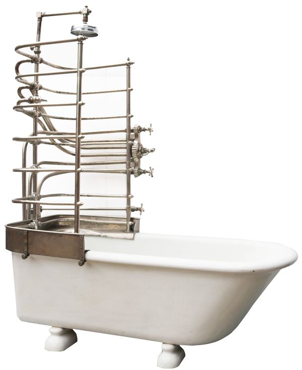 Antique Canopy Bath and Shower